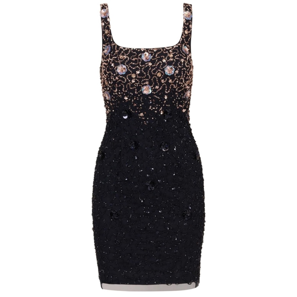 NWT Adrianna Papell Women's Petite Beaded Tank Dress